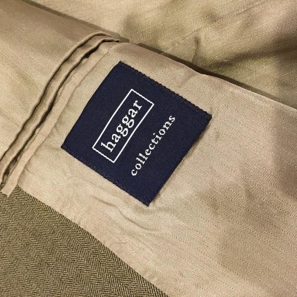 Haggar Sports Coat Brown 42L - Picture 4 of 5